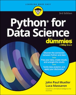 Front cover_Python for Data Science For Dummies