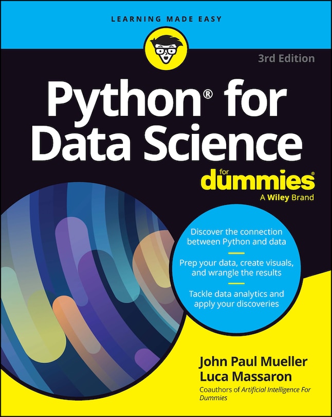 Front cover_Python for Data Science For Dummies