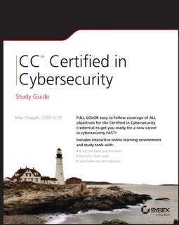 Front cover_CC Certified in Cybersecurity Study Guide