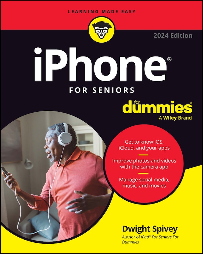 Front cover_iPhone For Seniors For Dummies