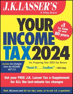 Couverture_J.K. Lasser's Your Income Tax 2024