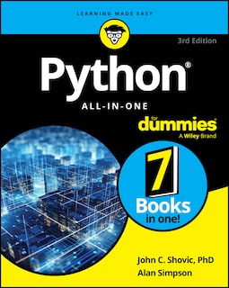 Front cover_Python All-in-One For Dummies