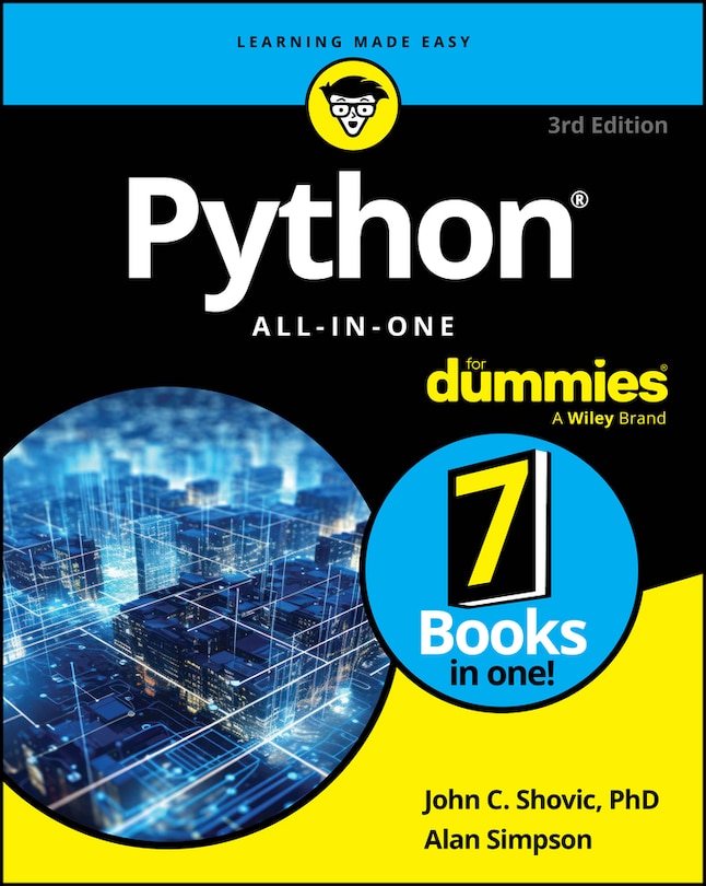 Front cover_Python All-in-One For Dummies