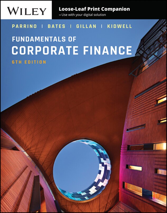 Front cover_Fundamentals of Corporate Finance