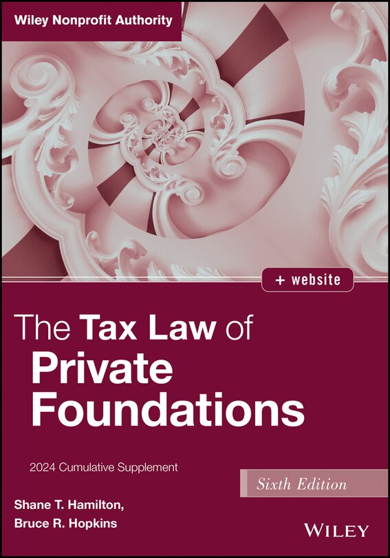 Front cover_The Tax Law of Private Foundations