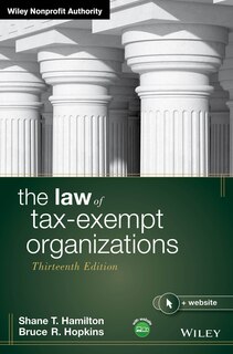 Couverture_The Law of Tax-Exempt Organizations