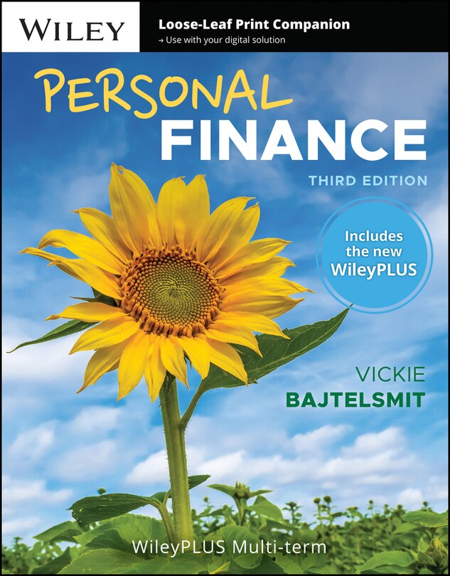 Couverture_Personal Finance, 3e with You Got This 1e with WileyPLUS Card and Loose-leaf Set Single Set