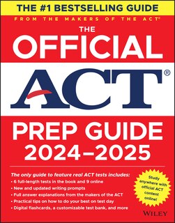 Front cover_The Official ACT Prep Guide 2024-2025