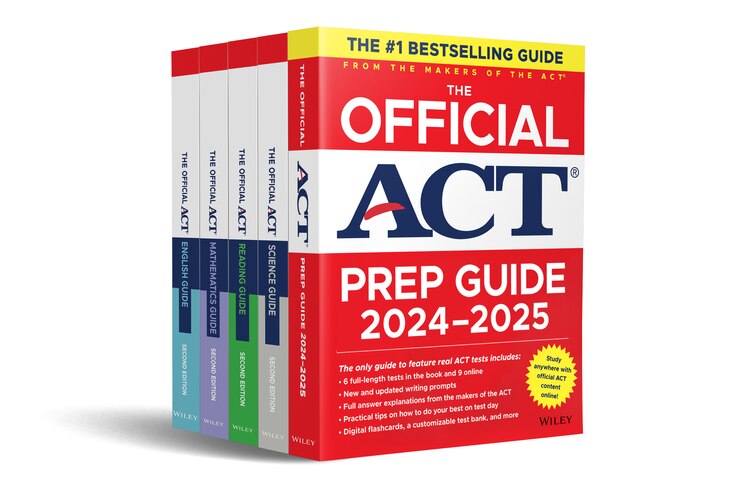 Front cover_The Official ACT Prep & Subject Guides 2024-2025 Complete Set