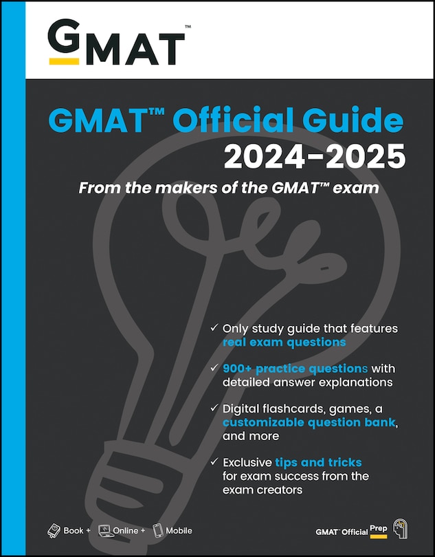 Front cover_GMAT Official Guide 2024-2025: Book + Online Question Bank