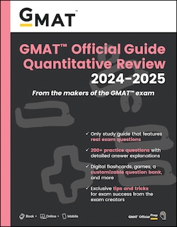 Couverture_GMAT Official Guide Quantitative Review 2024-2025: Book + Online Question Bank