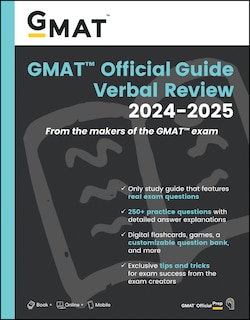Couverture_GMAT Official Guide Verbal Review 2024-2025: Book + Online Question Bank