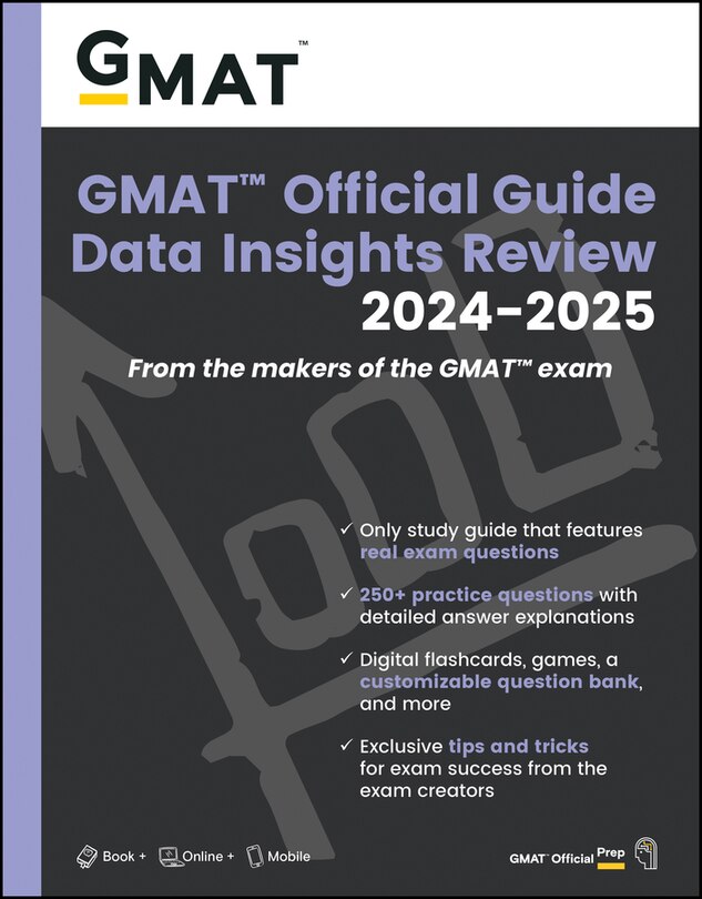 Couverture_GMAT Official Guide Data Insights Review 2024-2025: Book + Online Question Bank