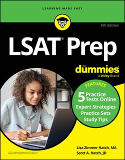 Front cover_LSAT Prep For Dummies