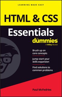 Couverture_HTML & CSS Essentials For Dummies
