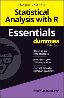 Couverture_Statistical Analysis with R Essentials For Dummies