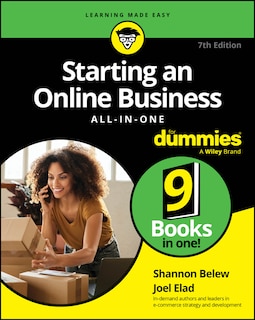 Front cover_Starting an Online Business All-in-One For Dummies
