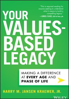 Front cover_Your Values-Based Legacy