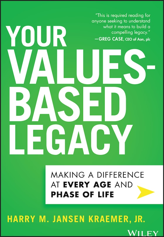Front cover_Your Values-Based Legacy