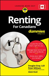 Front cover_Renting For Canadians For Dummies