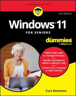 Front cover_Windows 11 For Seniors For Dummies, 2nd Edition