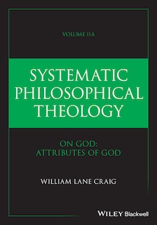 Front cover_Systematic Philosophical Theology, Volume 2