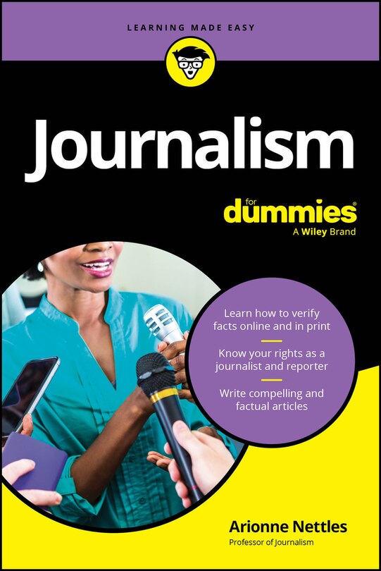 Front cover_Journalism For Dummies