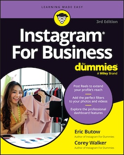 Front cover_Instagram For Business For Dummies