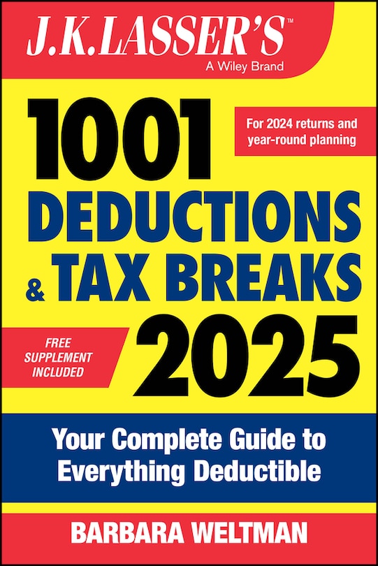 Front cover_J.K. Lasser's 1001 Deductions & Tax Breaks 2025