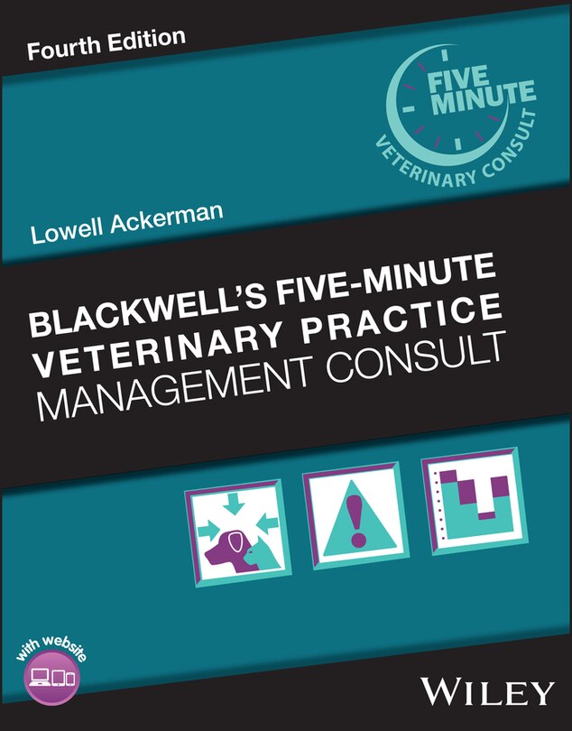 Front cover_Blackwell's Five-Minute Veterinary Practice Management Consult