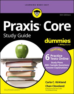 Front cover_Praxis Core Study Guide For Dummies