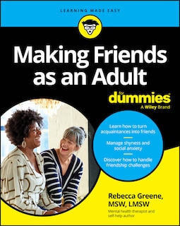 Front cover_Making Friends as an Adult For Dummies