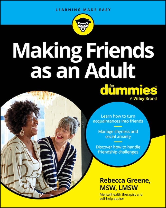 Front cover_Making Friends as an Adult For Dummies