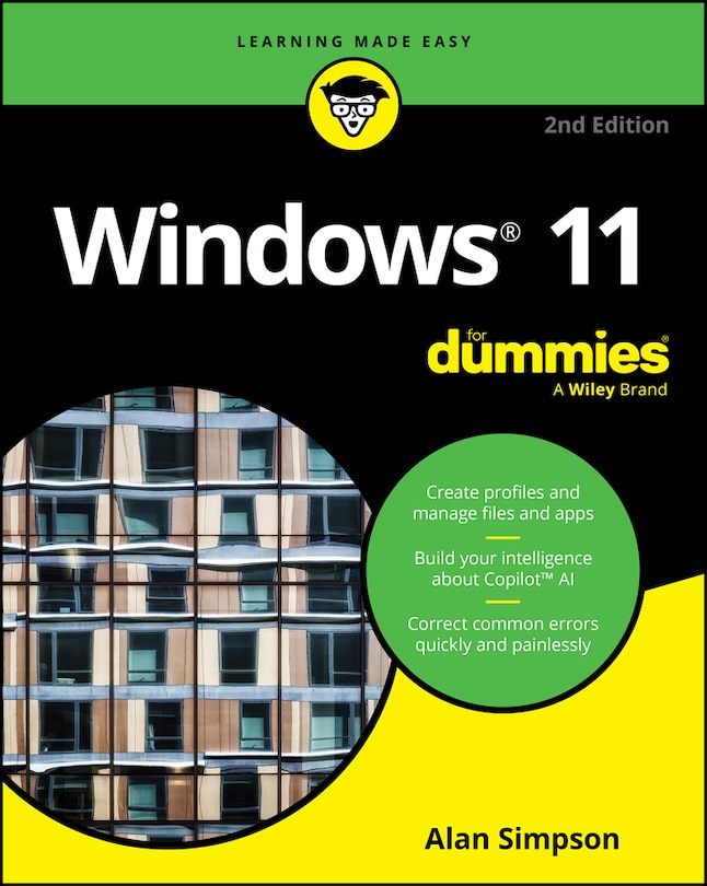 Front cover_Windows 11 For Dummies, 2nd Edition