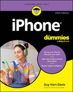 Front cover_iPhone For Dummies, 2025 Edition