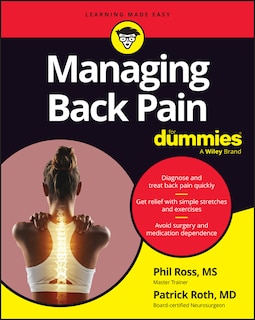 Front cover_Managing Back Pain For Dummies