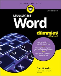 Front cover_Microsoft 365 Word For Dummies