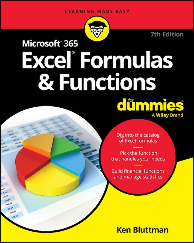 Couverture_Microsoft 365 Excel Formulas & Functions For Dummies