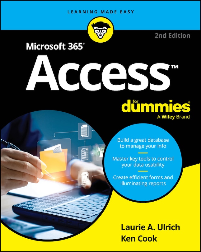 Front cover_Microsoft 365 Access For Dummies