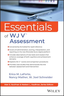 Couverture_Essentials of WJ V Assessment