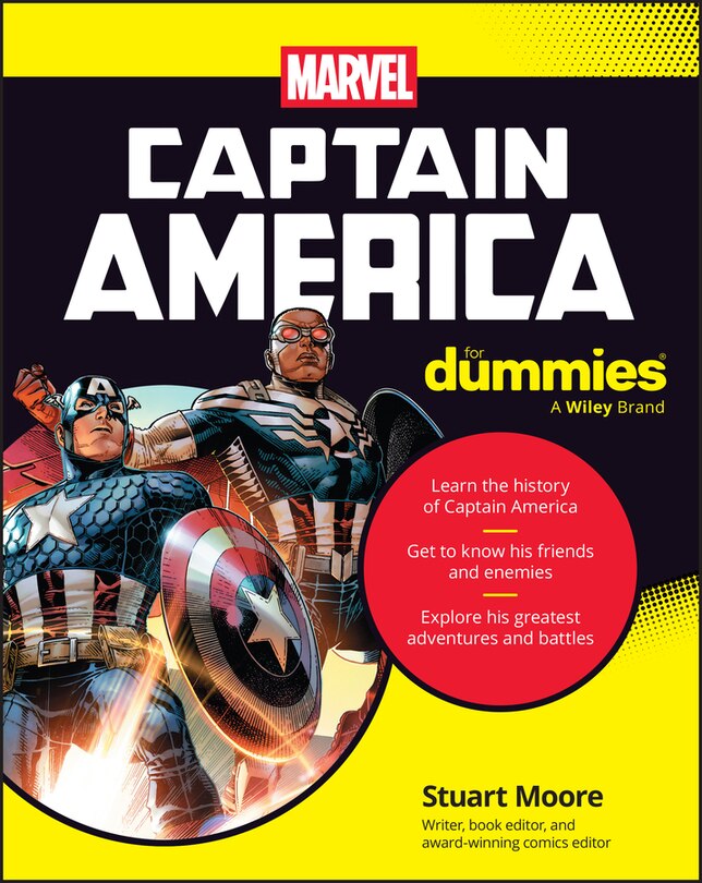 Front cover_Captain America For Dummies
