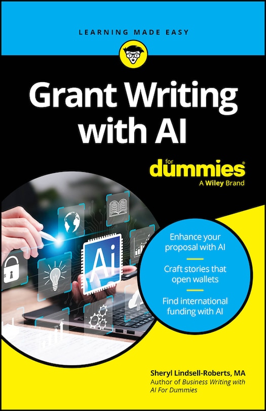 Couverture_Grant Writing with AI For Dummies