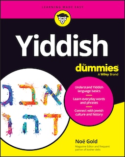 Front cover_Yiddish For Dummies