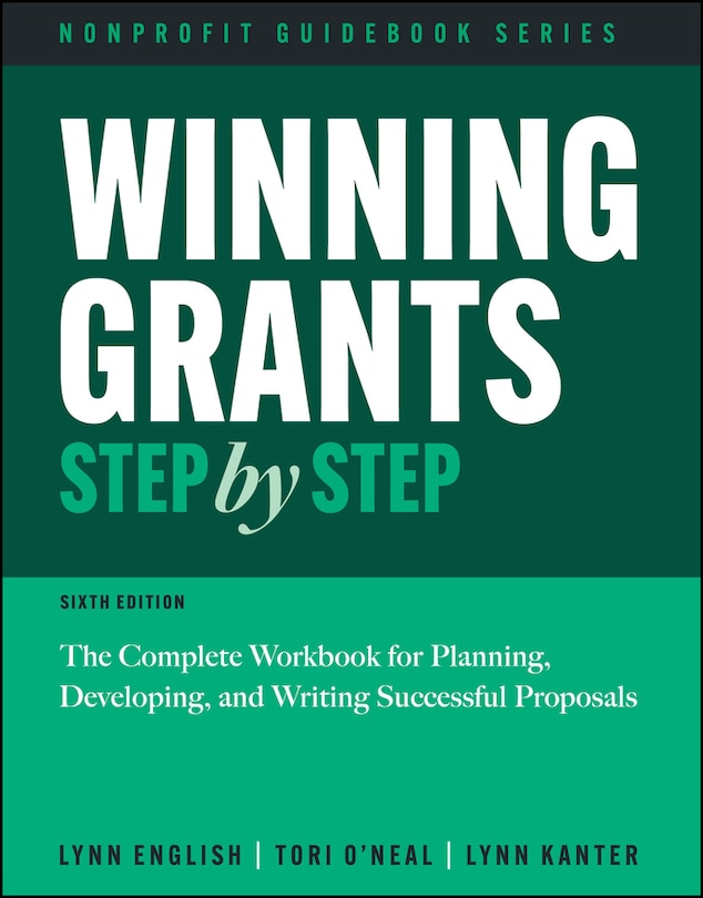 Front cover_Winning Grants Step by Step