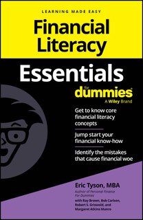 Couverture_Financial Literacy Essentials For Dummies