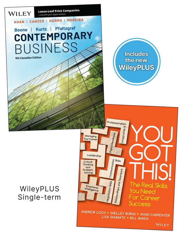Couverture_Contemporary Business, 5CE with You Got This 1e WileyPLUS Card Single Term