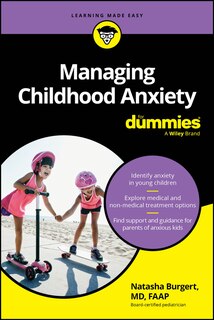 Front cover_Managing Childhood Anxiety For Dummies