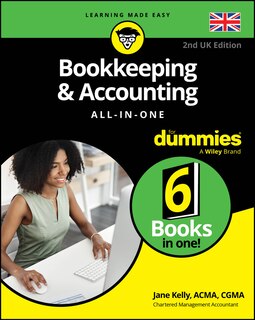 Front cover_Bookkeeping & Accounting All-in-One For Dummies, UK Edition