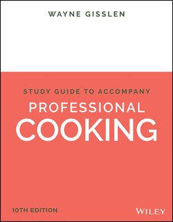 Front cover_Professional Cooking, 10e Student Study Guide