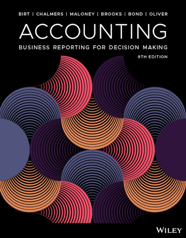 Front cover_Accounting: Business Reporting for Decision Making, 9th Edition